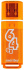 Флеш-драйв  64 GB USB 2.0 Smartbuy Glossy series Orange