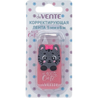 Корректирующая лента deVENTE.100% Cute. Cat, 5мм*6м