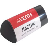Ластик deVENTE "Black" 44*20*20мм, синт. каучук, трёхгранный черный