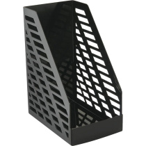 Накопитель д\бумаг верт. deVENTE.Classic 24,5x15,5x28,5 см черный