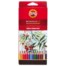 Карандаши цвет. акварельные 12цв Koh-I-Noor "Mondeluz"