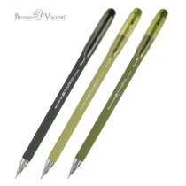 Ручка шар. BV "PointWrite. Verde" 0,38мм, синяя, 3 вида