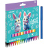 Фломастеры  18цв "deVENTE.  Little Rabbit ", вент.колпачок , карт. упак