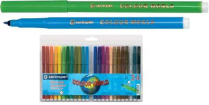 Фломастеры  24цв "Centropen colour world" блистер