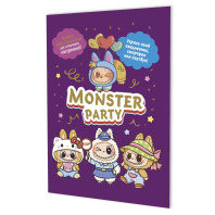 Стикеры "Monster Party (фиолетовая обложка)" А5, 8 стр., 100+ штук