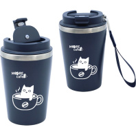 Термокружка "deVENTE. MooreCafe" 400 мл, 9*14,3см, 8-12часов, нержавеющ.сталь