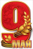 Наклейка интерьерная 23*15см "9 мая"