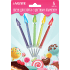 Свечи для торта Color flame, 5шт, цветной огонь