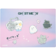 Настольное покрытие д/лепки 33*23см "Ghost Meow" 600мкм, пулупрозрачное