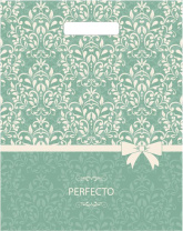 Пакет 37*30см (90мк) с вырубной ручкой "Перфекто Нежность" ПВД