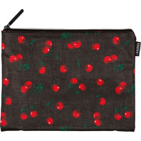 Папка д/тетрад. А5 (270*205*10) 1отд. молния сверху, кожзам "Limited Edition Very Cherry ",петля