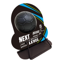 Подставка для книг "Next Level Football" 18*19см полностью металл, в форме мяча