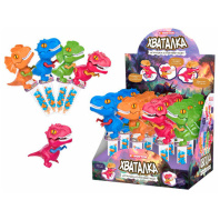 Игрушка с драже "ХВАТАЛКА ДИНОЗАВР T-REX", 5 г, КОНФИТОЙ Игрушка с драже "ХВАТАЛКА ДИНОЗАВР T-REX", 5 г, КОНФИТОЙ