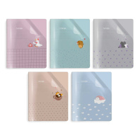 Тетрадь А5 18л кл. Феникс+  пласт.обл. "Милые зверушки"