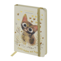 Записная книжка А6 100л. 7БЦ "Megapolis journal. Love me" лин.