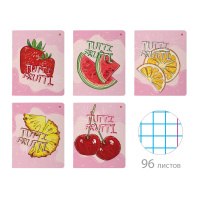 Тетрадь А5 96л кл. Альт "Tutti fruiti" мат.лам. Тетрадь А5 96л кл. Альт "Tutti fruiti" мат.лам.