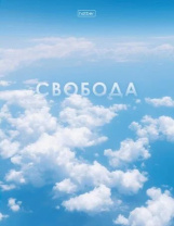 Тетрадь  А5  80л кл. на кольцах Hatber "Свобода" софт-тач