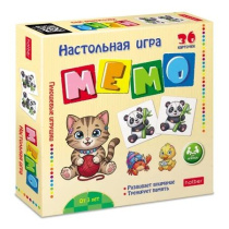 Игра Мемо "Плюшевые игрушки"  (36 карточек)