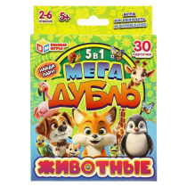 Игра настольная Дубль "Животные"