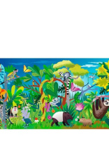 Пазлы   60 элементов  480*190мм.  "Тропический лес"