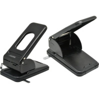 Дырокол deVENTE 60 лист, металл., линейка, чёрный Дырокол deVENTE 60 лист, металл., линейка, чёрный