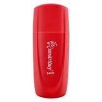 Флеш-драйв  64 GB UFD 2.0 Smartbuy Scout Red