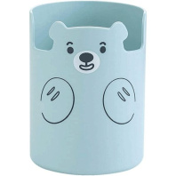 Подставка наст."deVENTE Teddy Bear" 10,5*7,8 см, пластиковая с принтом, бирюзовая Подставка наст."deVENTE Teddy Bear" 10,5*7,8 см, пластиковая с принтом, бирюзовая