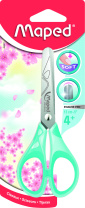 Ножницы детские MAPED "ESSENTIALS SOFT PASTEL" 13 cм, симметричные, прорезин. ручки, закругл. лезвия