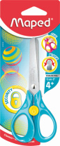 Ножницы детские MAPED "SECUTITY 3D" 13 cм, симметричные