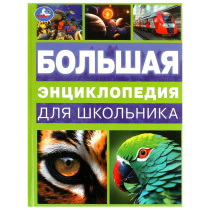 Энциклопедия "Большая энциклопедия для школьника" 197*255мм, 144стр