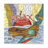 Раскраска-антистресс "Relax. Лодка и чайка" 196*196мм, 64стр., тв.подл., гребень