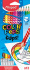 Карандаши цвет. 12цв  Maped Color Peps  пластиковые, с ластиком, стираемые