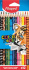 Карандаши цвет. 12цв  Maped Color Peps Animals  трехгран. декорированный корпус, карт. упак.