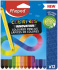 Карандаши цвет. 12цв  Maped Color Peps INFINITY  трехгран. корпус, карт. упак.