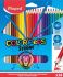 Карандаши цвет. 24цв  Maped Color Peps Strong, пластиковые, повышенной прочности