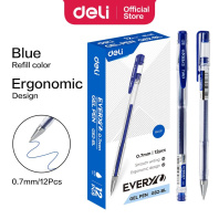 Ручка гелевая Deli EveryU 0,7мм синяя Ручка гелевая Deli EveryU 0,7мм синяя
