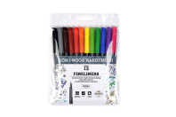 Набор линеров "FINELINERS" 0,3мм, 12цв, ПВХ с подвесом Набор линеров "FINELINERS" 0,3мм, 12цв, ПВХ с подвесом