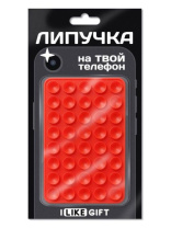 Присоска-липпер "Простой" красная