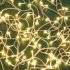 Гирлянда электрическая 10м 120LED светодиодная, нить, 8 режимов, 220В, шампань