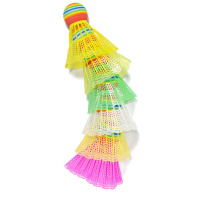Воланы для бадминтона  6шт., пакет, пенопласт