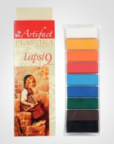 Набор полимерной глины  9цв., 180гр.,  "Артефакт. LAPSI"