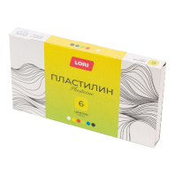 Пластилин  6цв 120гр. Классика