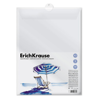 Бумага для акварели в пластиковой папке ErichKrause Пляжный сезон, А3, 10 листов