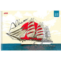 Альбом А4 40л гребень "Ассорти. Выпуск 2"  пл. 100 гр/м