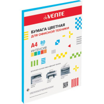 Бумага А4 цветная  50л ИНТЕНСИВ, синяя