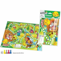Игра с фишками 300*400 мм "Колобок" в пакете 5+