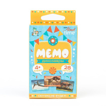 Игра Мемо "Динозавры" (28 карточек)