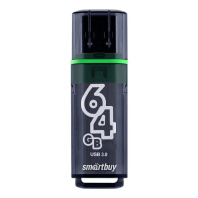 Флеш-драйв  64 GB USB 3.0/3.1 Glossy series Dark Grey