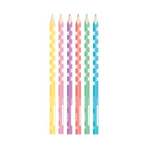 Карандаши цвет.  6цв  KEYROAD Pastel, пастельные цвета