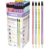 Карандаш deVENTE HB Pastel, шестигранный, с ластиком, корп. ассорти Карандаш deVENTE HB Pastel, шестигранный, с ластиком, корп. ассорти